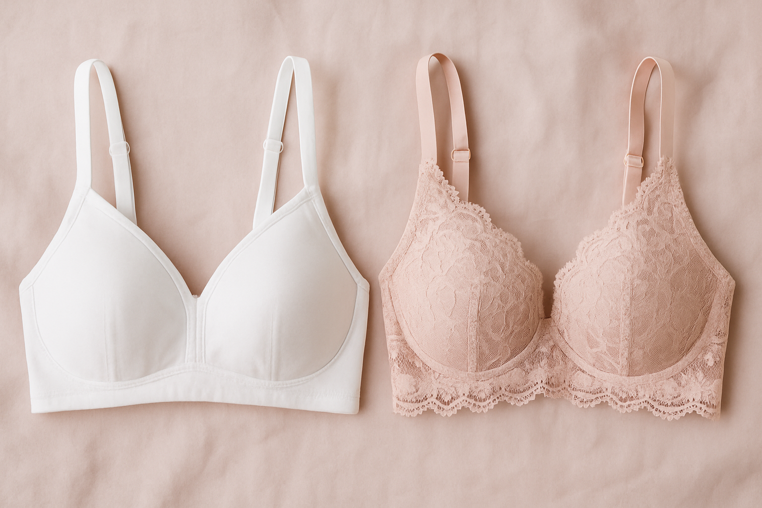 Cotton vs. Lace Bras: Which One Is Right for You?