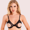 Daring &amp; Sexy Sheer Open Cup Bralette