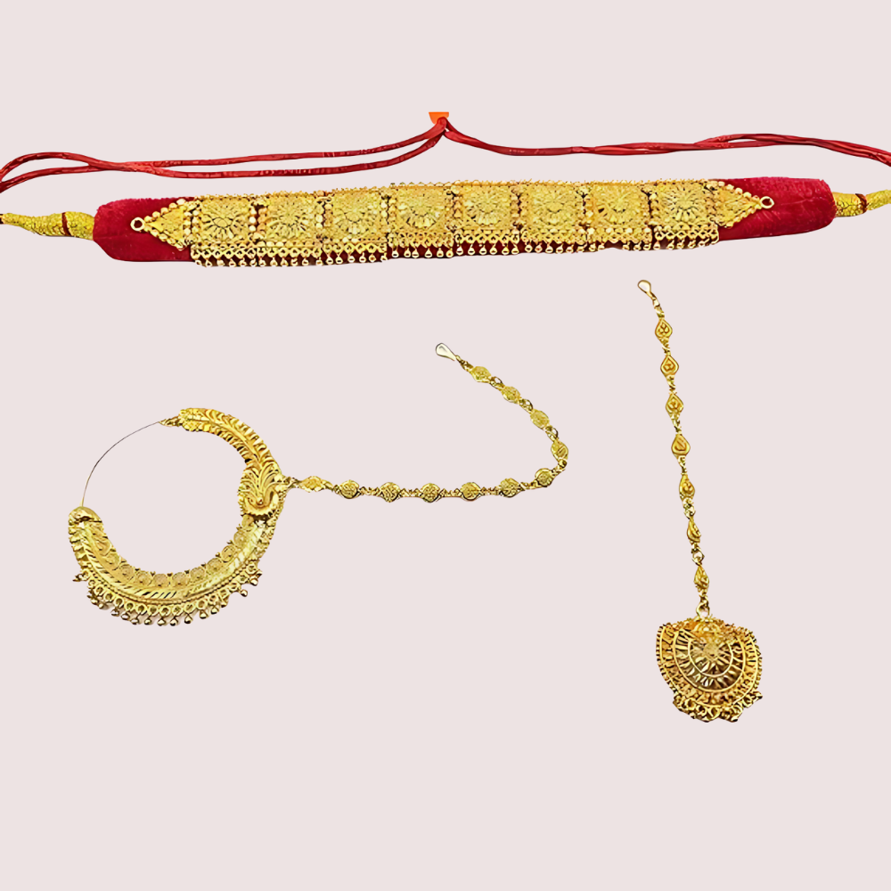 Kumauni Guloband with Nath &amp; Mangtika