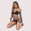 Sultry Temptress Fishnet Bodystocking
