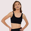&quot;Black&quot;High Impact Seamless Perfect Fit Sports Bra