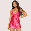 &quot;French Daina&quot; Pink silk satin cami top