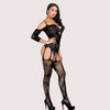 Enchanting Desire Lace Garter Bodystocking