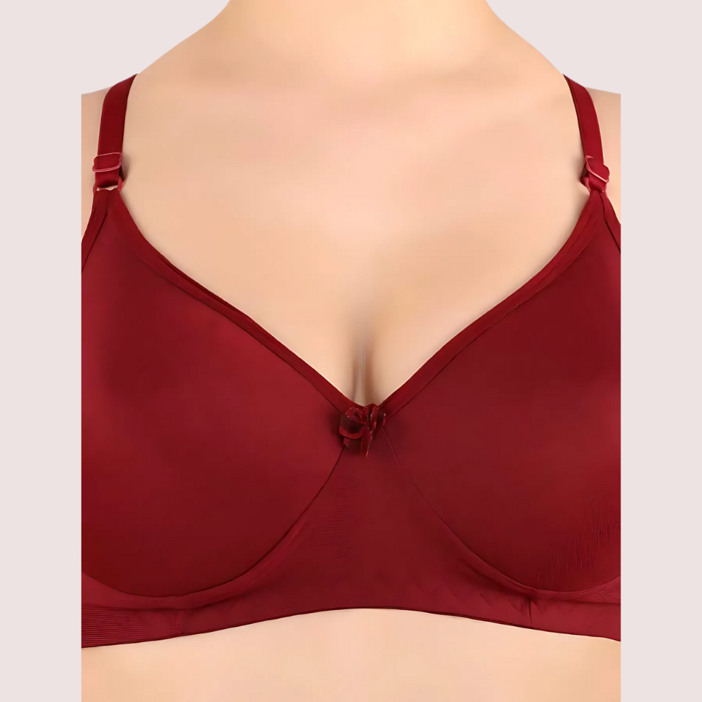 Women T-Shirt Lightly Padded Bra