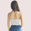 2 pack french fashion padded lace bralette