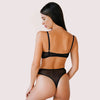 “Very sexy” fully See Through Seductive Bra and Thong Set