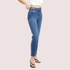 Women&#39;s High Rise Classic Slim Straight Denim Jeans