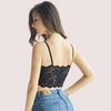 2 pack french fashion padded lace bralette